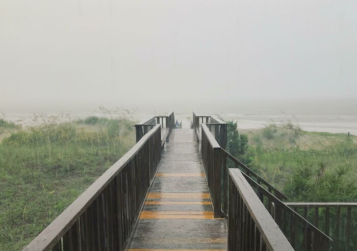 Went To The Beach And It Rained All Weekend. Worth It