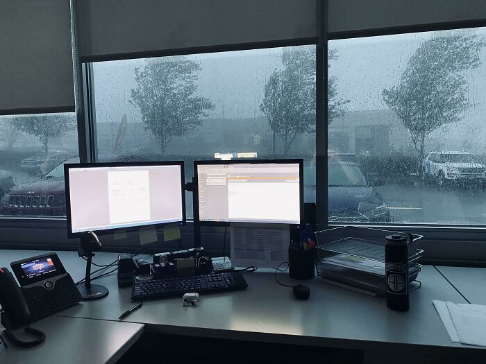 My Rain Vibes At Work :)