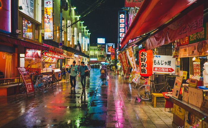 A Street In Osaka
