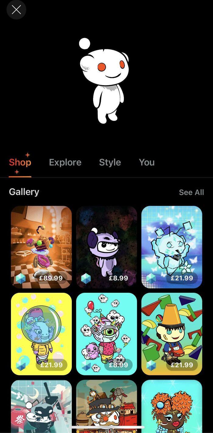 Reddit For Expecting £89.99 For An Avatar