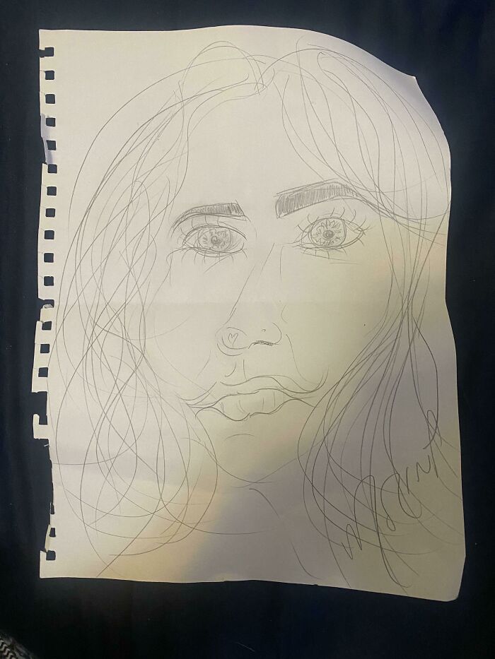 Met A Guy At A Bar Who Told Me He Was An Artist And Then Said He Wanted To Draw Me