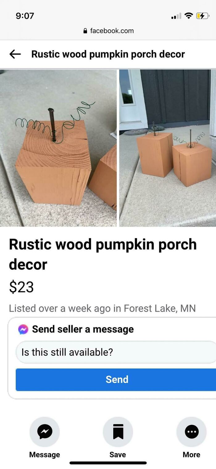 It’s “Rustic”