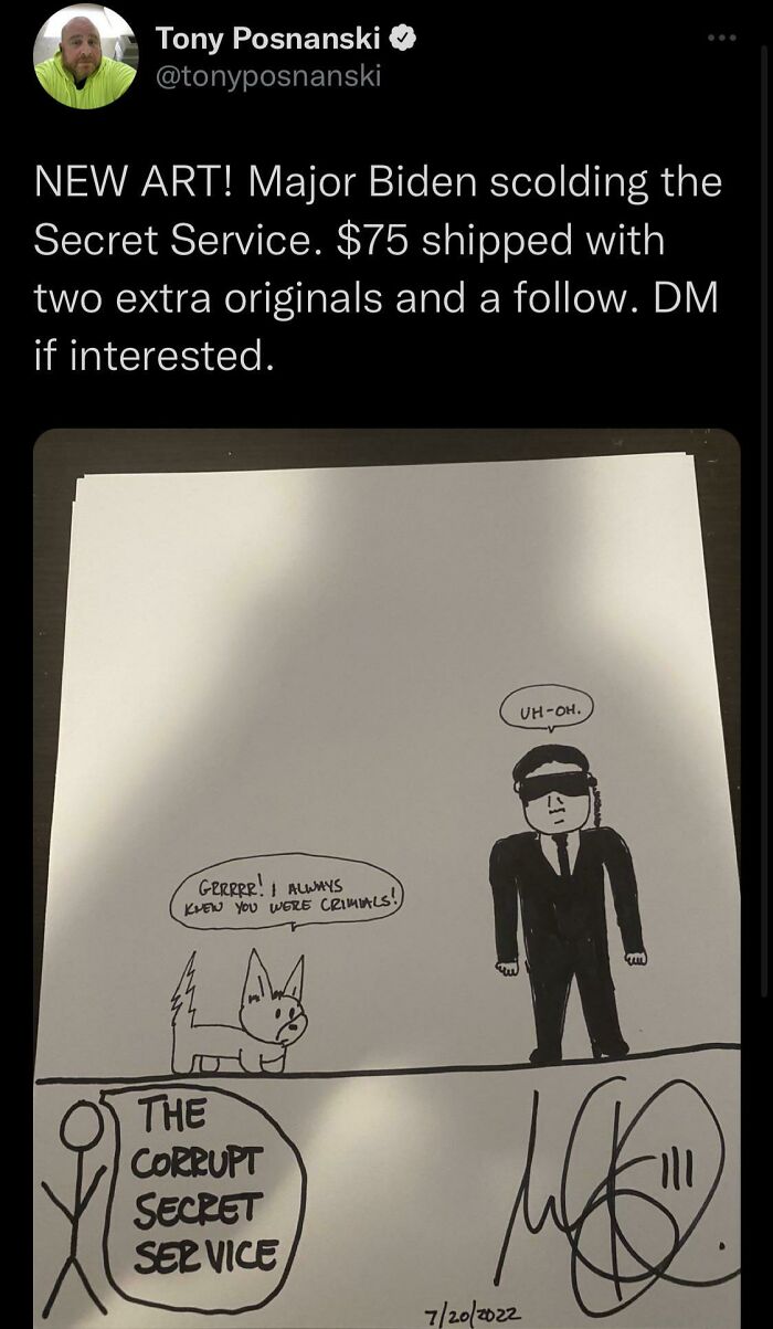 Tony Posnanski Has Plenty Of These On His Twitter Page