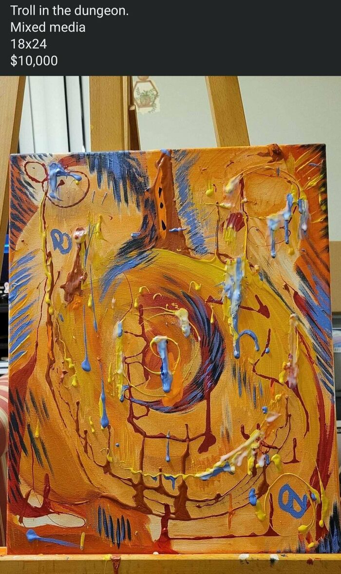 Artist Did Not Like The Unsolicited Critiques On This 10k Painting