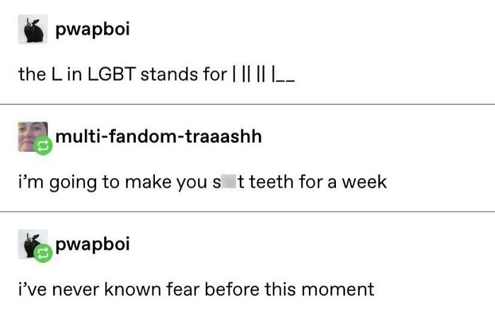 This Threat Is Entirely Justified