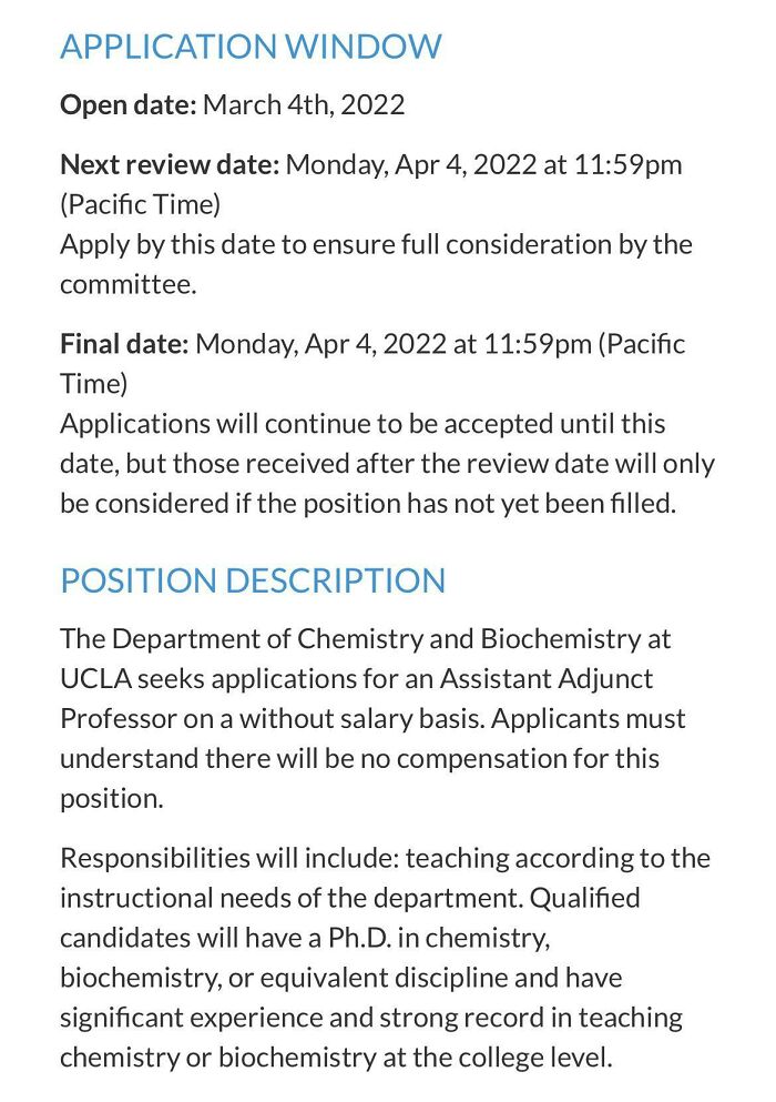 The University Of Begging Choosers