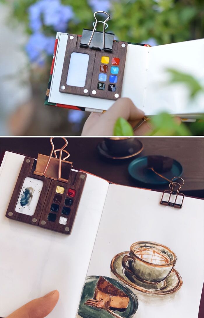 Small Watercolor Pallete