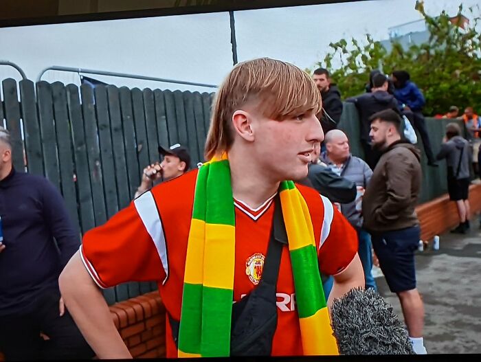 A Manchester United Fan Has More Than His Team To Worry About