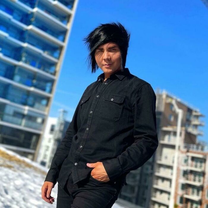 He Can Probably Take It Off Like A Helmet