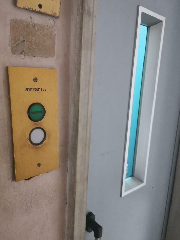 The Elevator At My Rome Airbnb Is A Ferrari