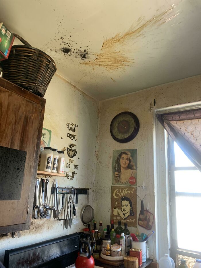 Today I Learned That A Coffee Pot Can Explode
