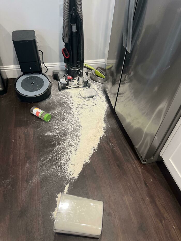 Pizza Night Starting Off To A Real Good Start