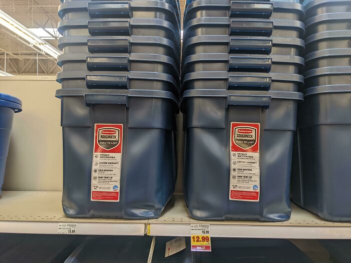 These "Virtually Indestructible" Totes Collapsing Under Their Own Weight