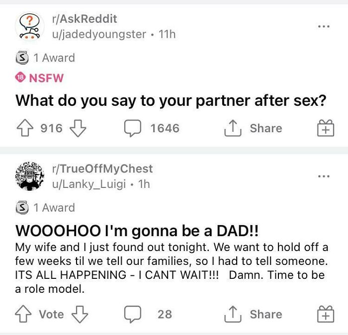 Ha! What Fantastic Timing!