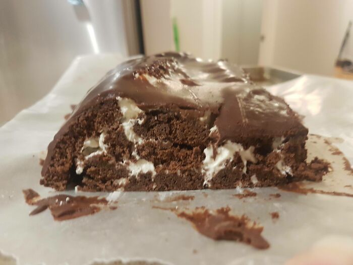 First Attempt At A Swiss Roll...look At That Cross Section 