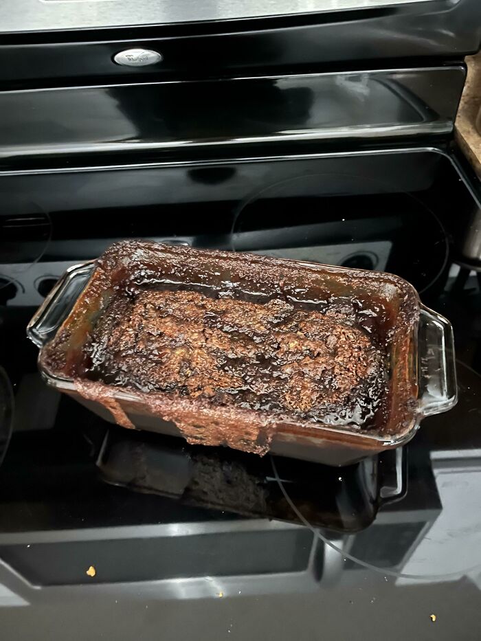 Accidentally Used Powdered Sugar Instead Of Flour In Banana Bread