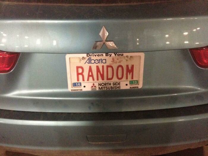 Just A Random License Plate I Saw The Other Day