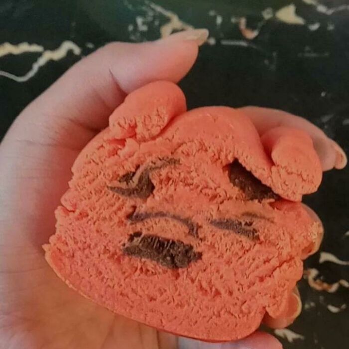 Slice And Bake Cookie Fail...it Was Supposed To Be Winnie The Pooh 