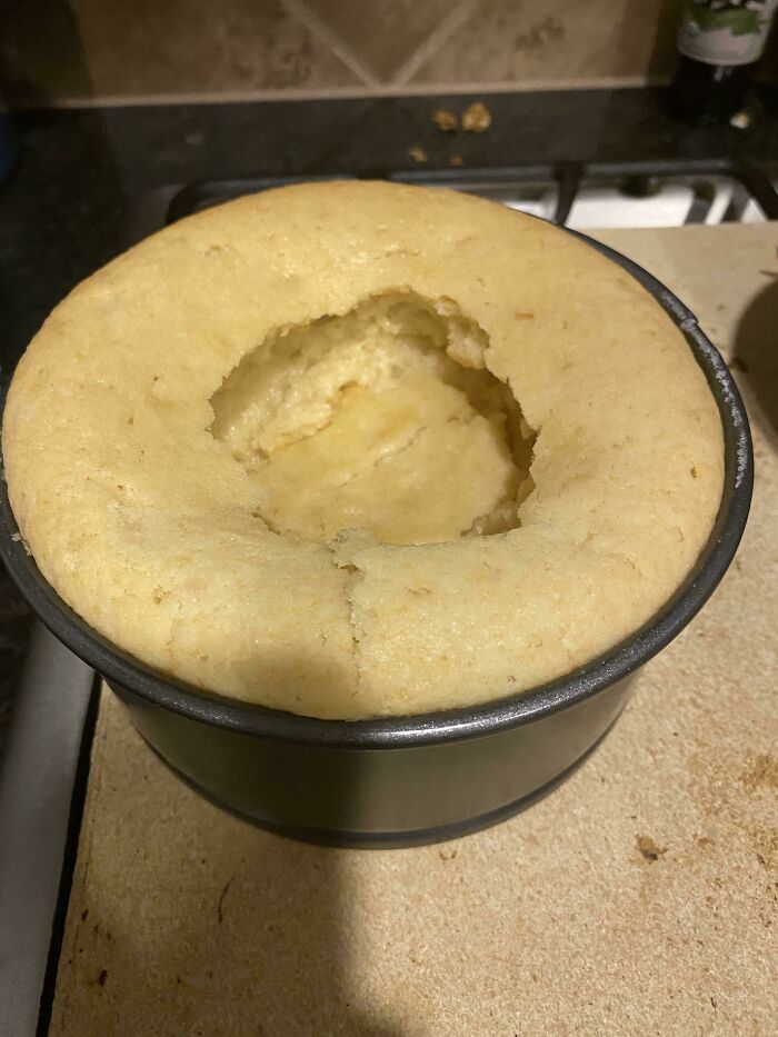 Tried To Make A Cake…