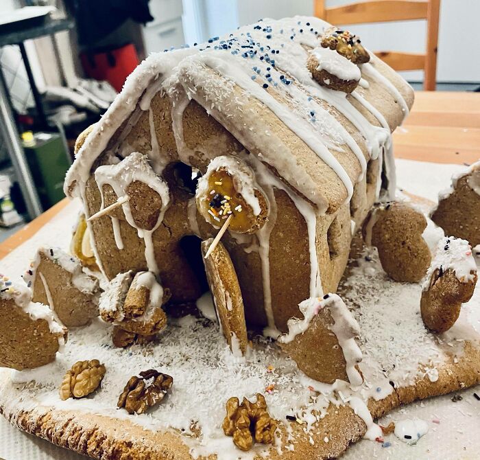 I Present To You: Our Gingerbread House