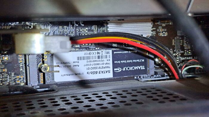 I See Your Band-Aid Fix, And I Present My Own, Bent-Paperclip-Bit-Around-Screw Fix