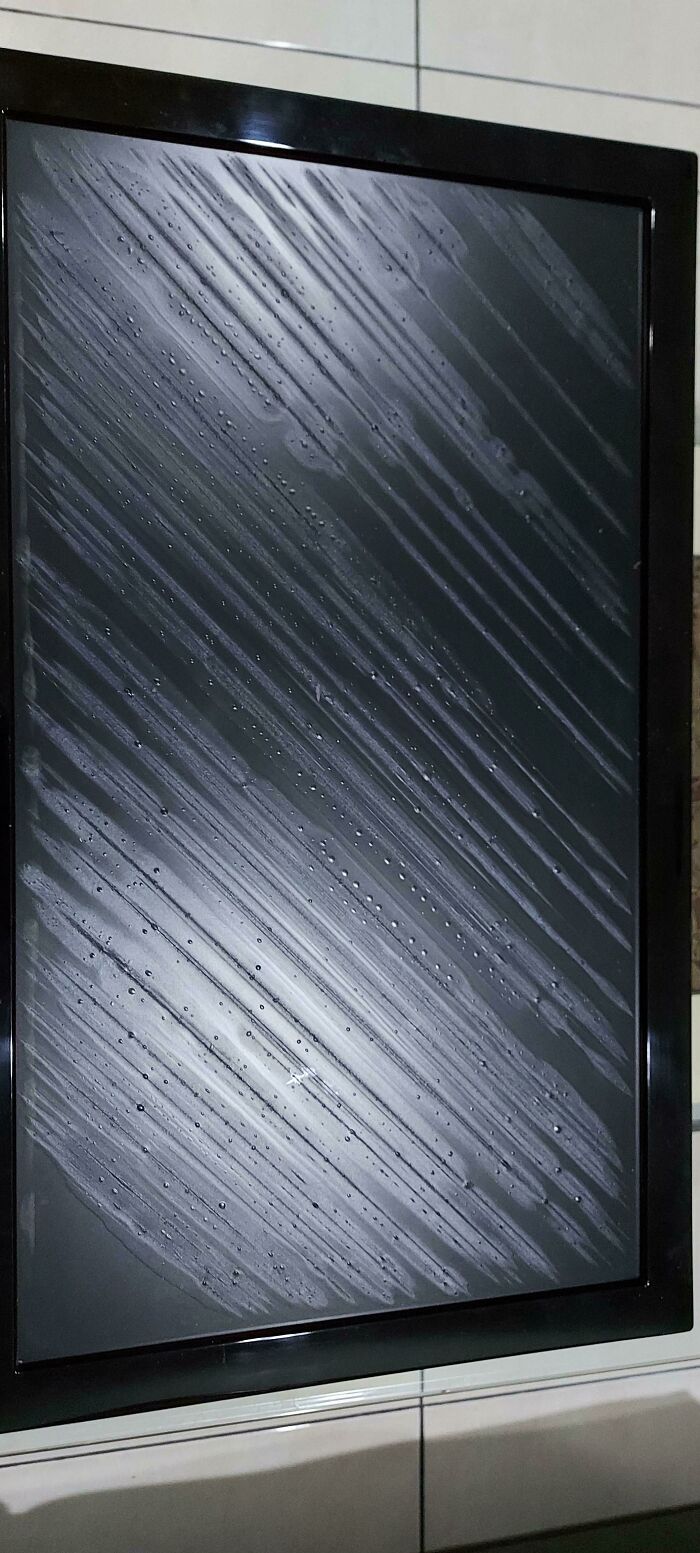 My Grandma's TV After The Housecleaners Cleaned Her TV With A Mystery Liquid (Gone Wrong)