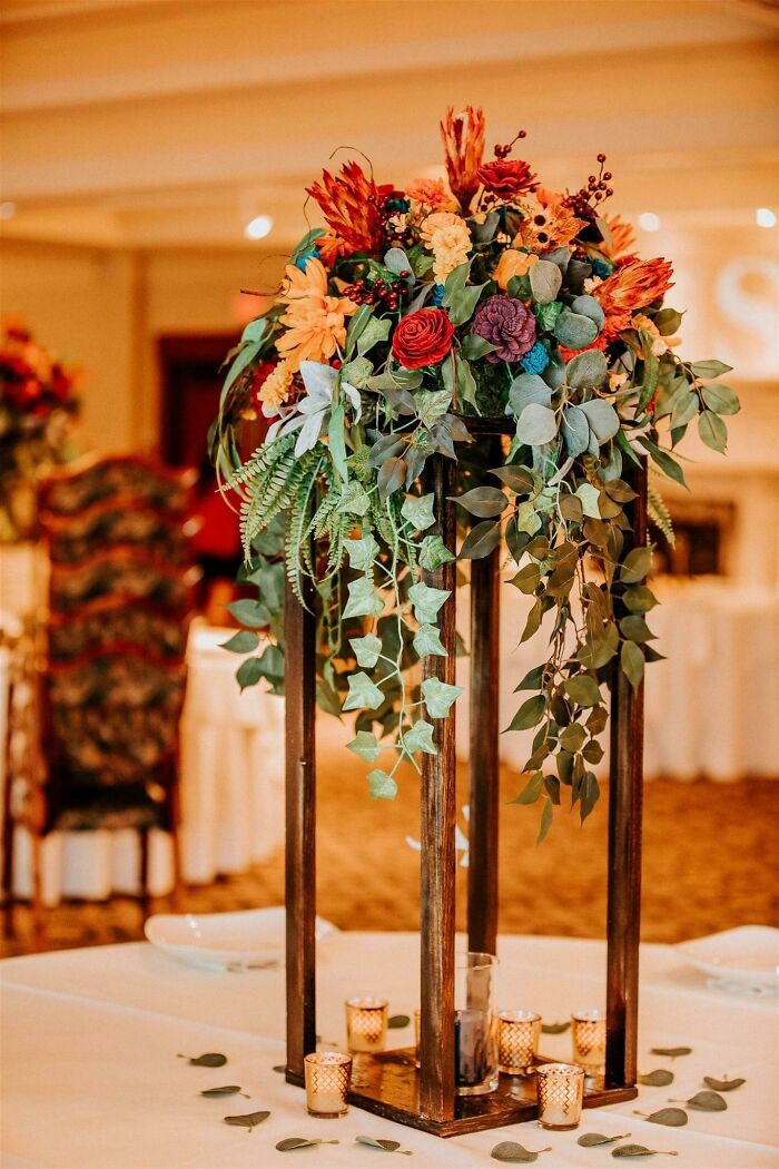 Tall DIY Floral Arrangements
