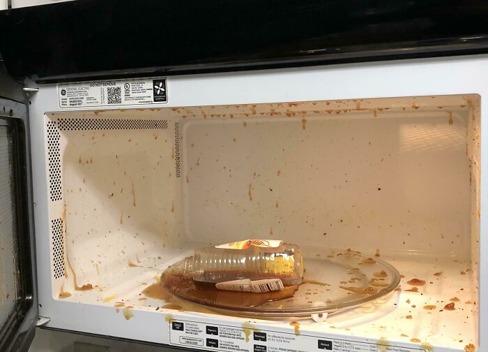 After 60 Hours Of No Power In Middle Of Freezing Winter In TX, I Got Electricity For An Hour And I Thought That It Would Be A Good Idea To Thaw Frozen Honey For Rest Of The Day