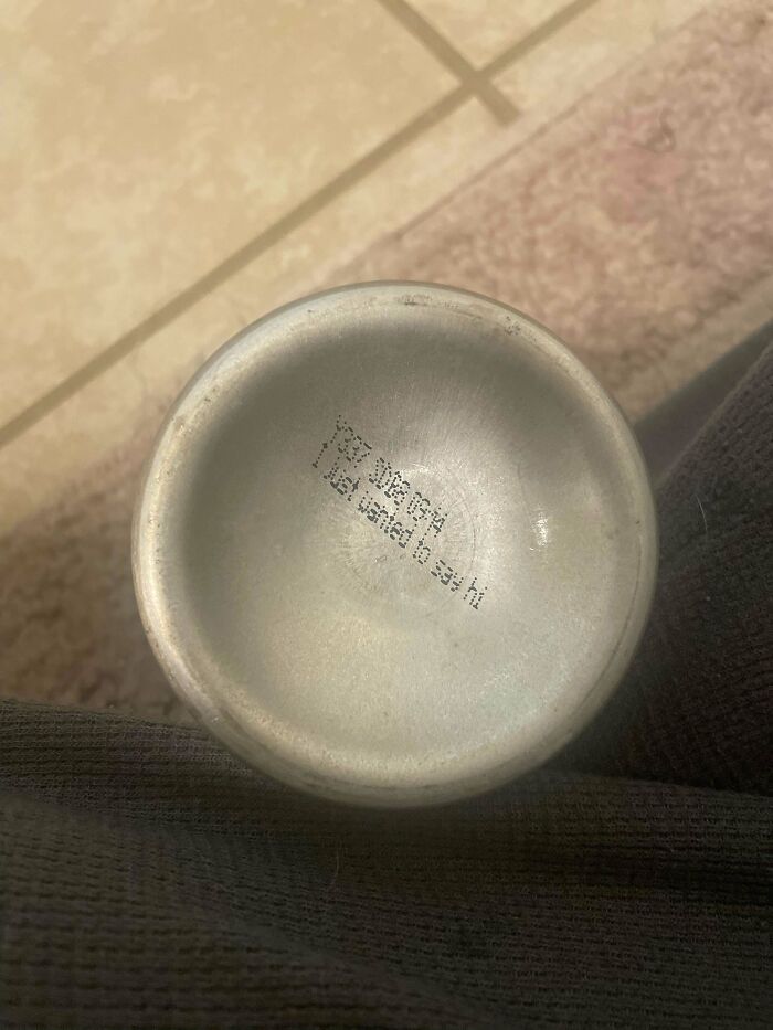 Small Message On The Bottom Of Our Hand Soap