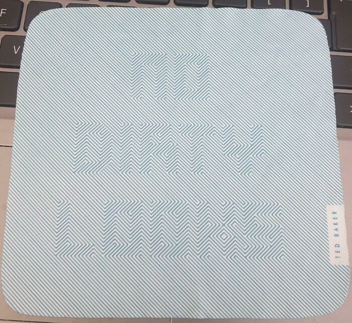 Had These Sunglasses For About A Year, Just Noticed This Message On The Cleaning Cloth