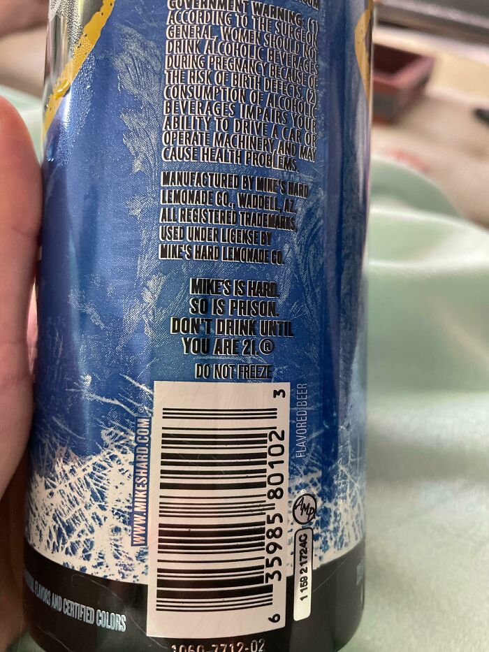 On My Mike’s Hard Tall Boy