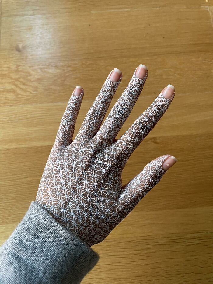Drew A Pattern On My Hand