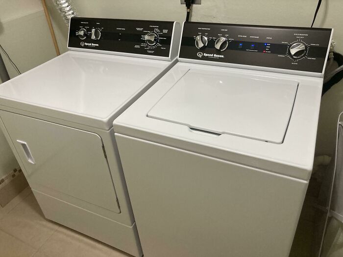 Drove 7 Hours Roundtrip For Speed Queen Tr5 And Dc5 Set For $650