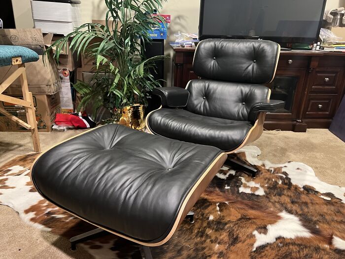 Eames Chair. Expensive? F**k Yes. Will It Last A Lifetime? Also Yes