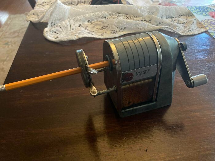 Great Grandpa’s Pencil Sharpener