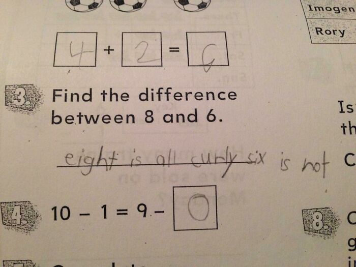 My 8-Year-Old Son Takes His Homework Directions Literally