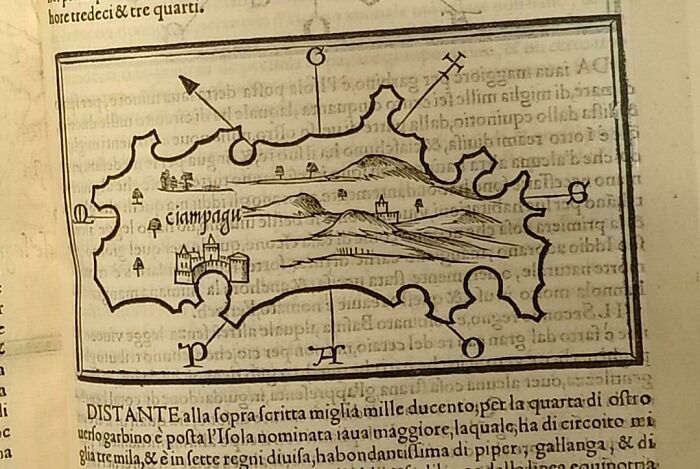First Ever European Map Of Japan