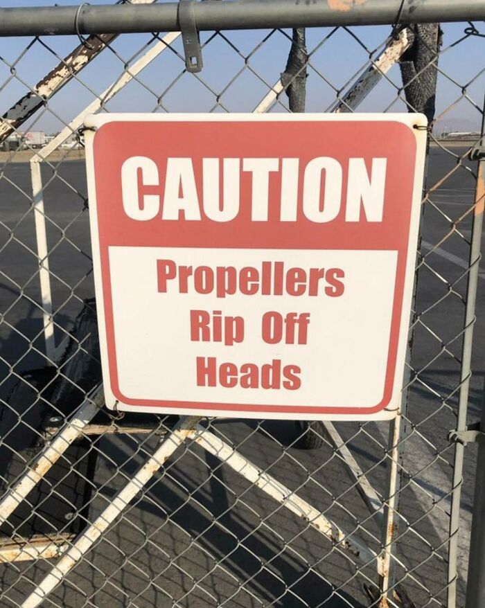 Thanks For The Warning