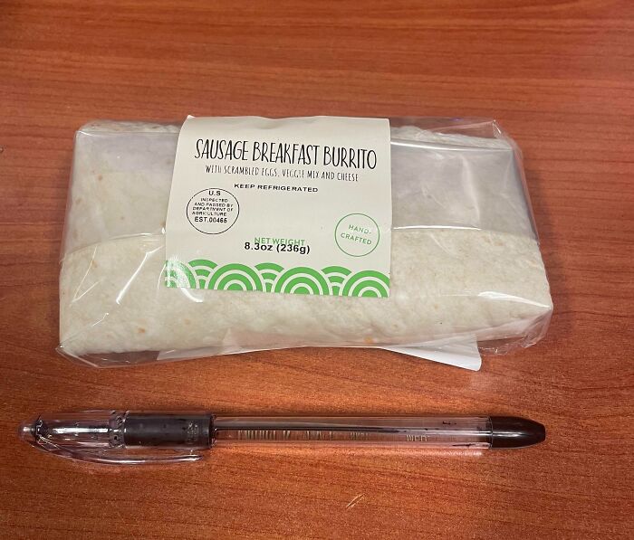 This Burrito At My Job Is $5.54 And We’re Not Allowed To Leave To Get Food