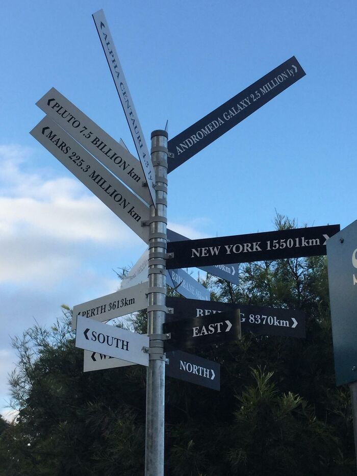 This Interplanetary Street Sign