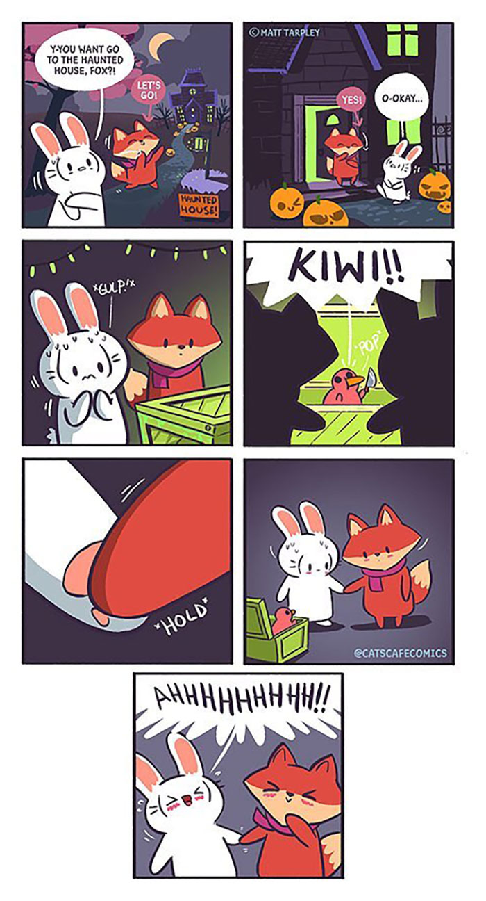 The Wholesome “Cat’s Café” Comics Will Warm Your Heart ( New Pics)