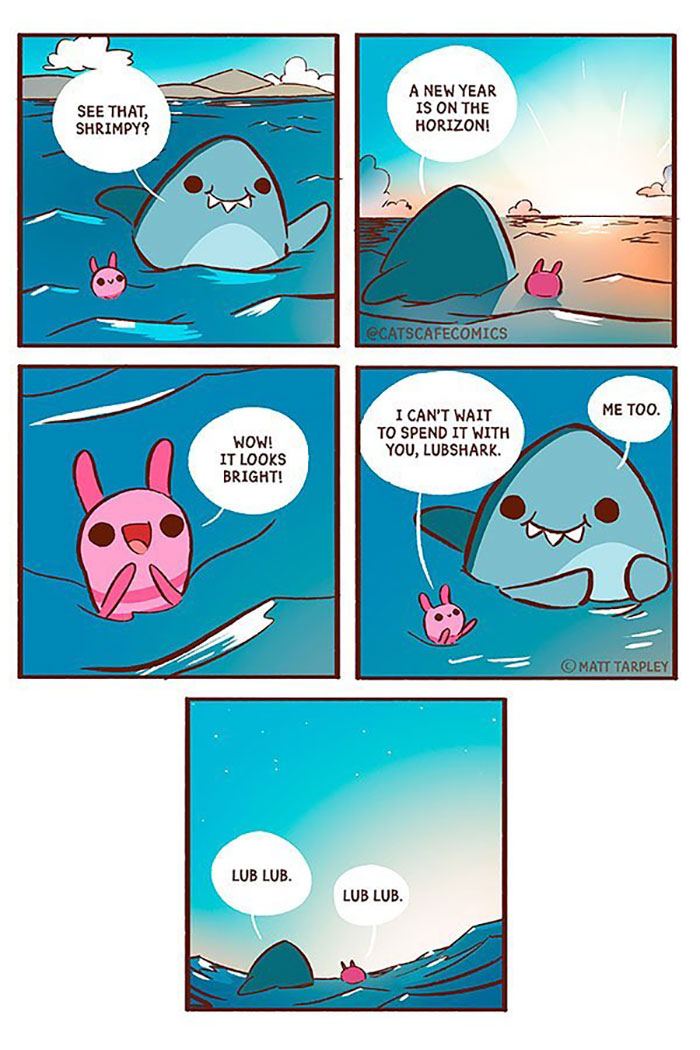 The Wholesome “Cat’s Café” Comics Will Warm Your Heart ( New Pics)