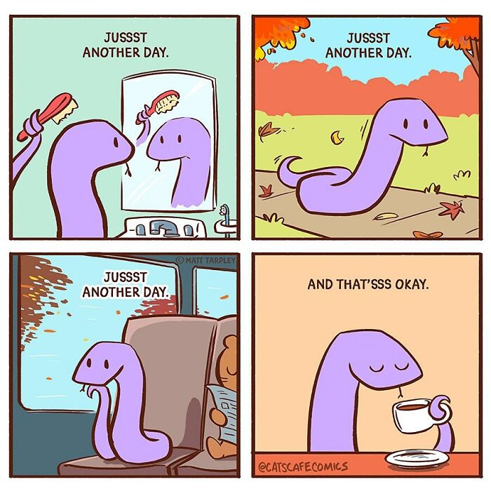 The Wholesome “Cat’s Café” Comics Will Warm Your Heart ( New Pics)