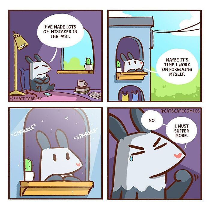 The Wholesome “Cat’s Café” Comics Will Warm Your Heart ( New Pics)