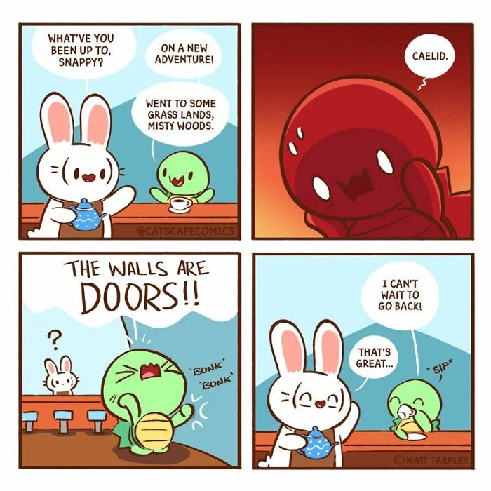 The Wholesome “Cat’s Café” Comics Will Warm Your Heart ( New Pics)