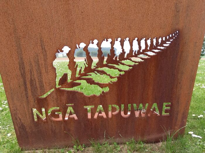 This New Zealand Remembrance Plaque In Flanders