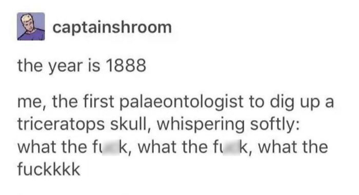 So He’s Working On This Character