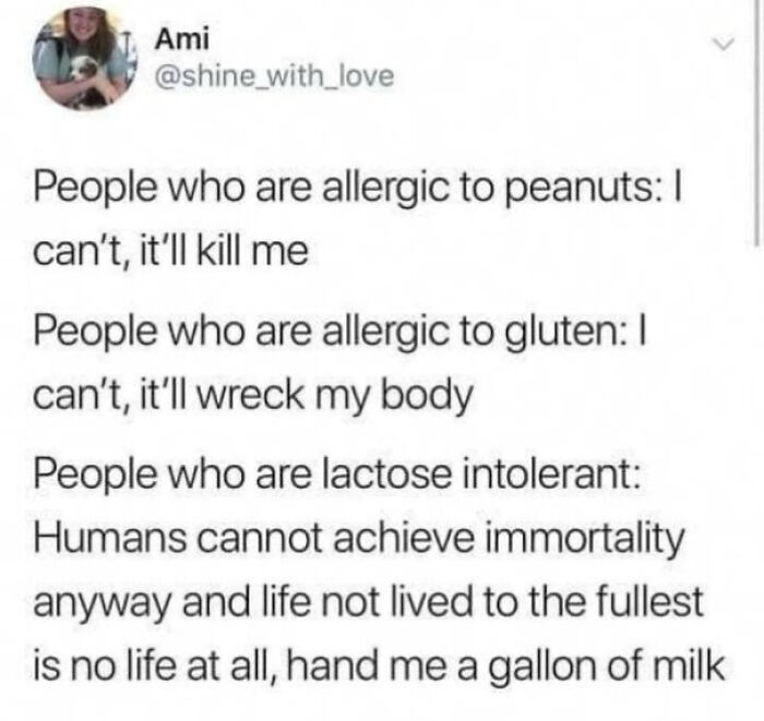 Having Diarrhea Isn’t Really The Same As Anaphylactic Shock