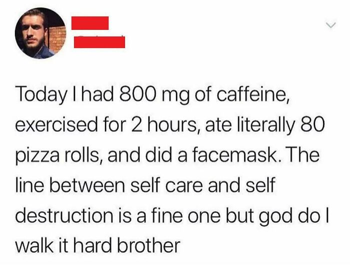 He's Striving For Perfection