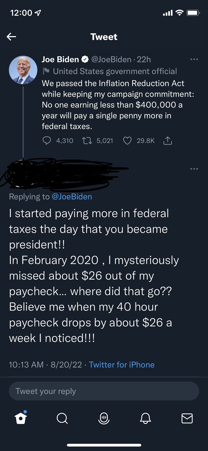 I Want You To Think Long And Hard About Who Was President In February 2020